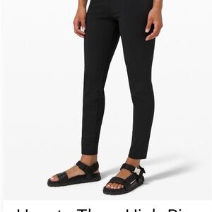 Lululemon Here to There High Rise 7/8 Pant Black